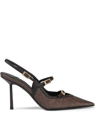 LE SILLA 80MM MORGANA SLINGBACK PUMPS