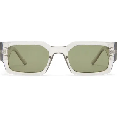 LE SPECS LE SPECS CONTEMPLATION 54MM RECTANGULAR SUNGLASSES