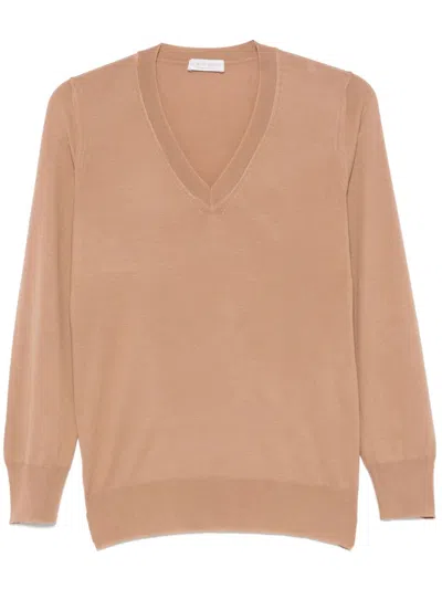 LE TRICOT PERUGIA V-NECK SWEATER