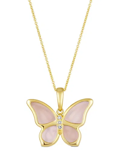 LE VIAN LE VIAN® 14K 4.24 CT. TW. DIAMOND & MOONSTONE ALIVE PENDANT