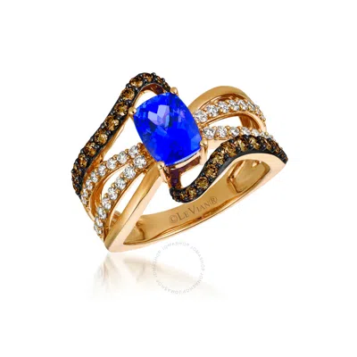 LE VIAN LE VIAN CHOCOLATIER RING BLUEBERRY TANZANITE