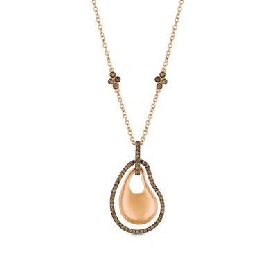 LE VIAN LE VIAN LADIES CHOCOLATIER NECKLACES SET IN 14K STRAWBERRY GOLD
