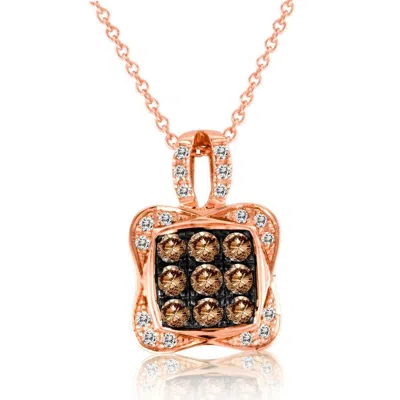 LE VIAN LE VIAN LADIES GRAND SAMPLE SALE NECKLACES SET IN 14K STRAWBERRY GOLD