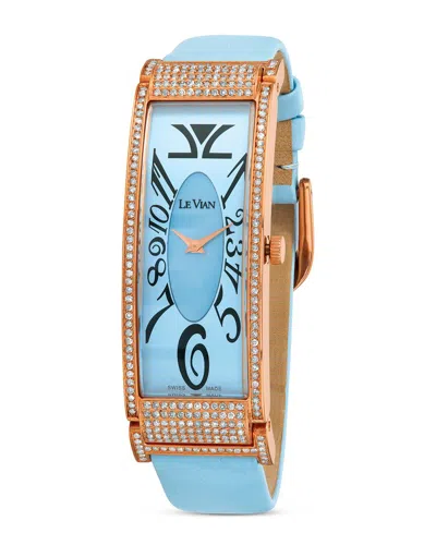 LE VIAN LE VIAN WOMEN'S RONDA DIAMOND WATCH