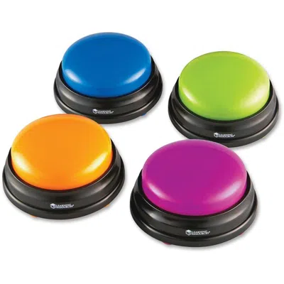 LEARNING RESOURCES ANSWER BUZZERS SET, MULTI COLOR - PACK OF 4