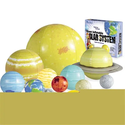 LEARNING RESOURCES GIANT INFLATABLE SOLAR SYSTEM - PACK OF 12