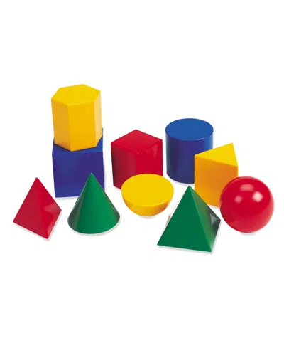 LEARNING RESOURCES LARGE PLASTIC GEO-SOLIDS
