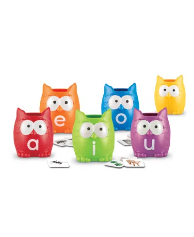 LEARNING RESOURCES VOWEL OWLS SORTING SET