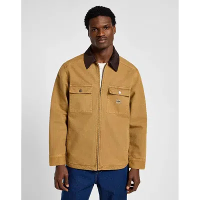 LEE JACKETS AND JACKETS MAN LEE 112355634 GLAZED GINGER