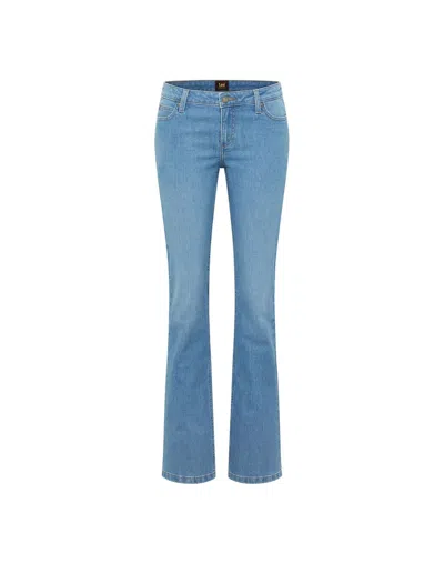 LEE JEANS WOMAN LEE 112366357 JESSICA DENIM LIGHT