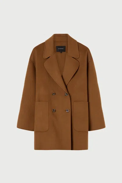 LEE MATHEWS FLORENTINE CASHMERE PEA COAT