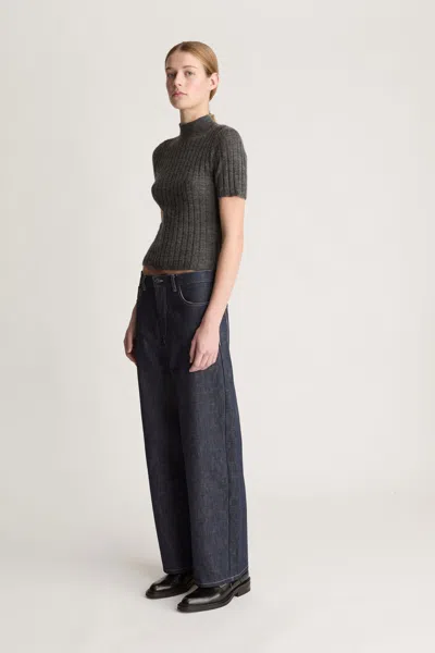 LEE MATHEWS MAYA RIBBED TEE