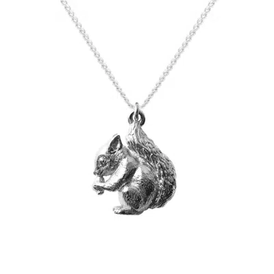 LEE RENEE WOMEN'S BABY SQUIRREL NECKLACE – SMALL - SILVER
