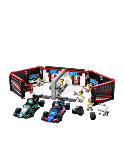 LEGO CITY F1 GARAGE & MERCEDES-AMG & ALPINE CARS 60444