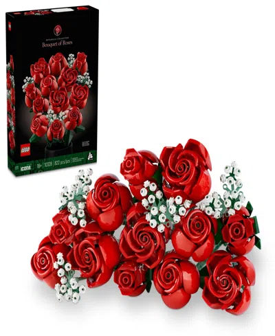 LEGO ICONS BOUQUET OF ROSES BUILD AND DISPLAY SET 10328, 822 PIECES