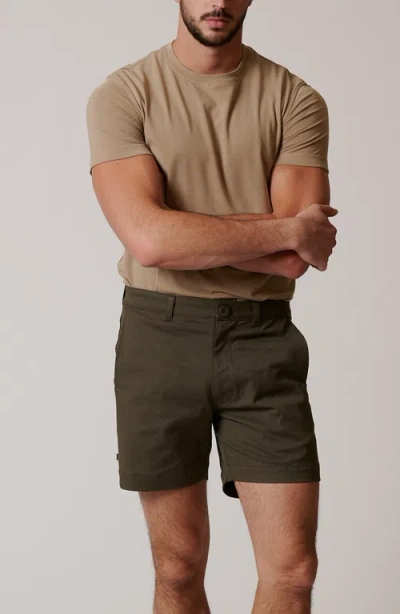 LEISURE LAB LEISURE LAB STRETCH COTTON CHINO SHORTS