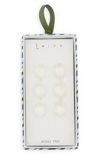 LEITH LEITH TRIPLE DROP EARRINGS
