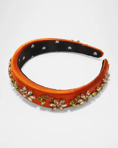 LELE SADOUGHI ALICE CRYSTAL GARDEN FLOWER HEADBAND