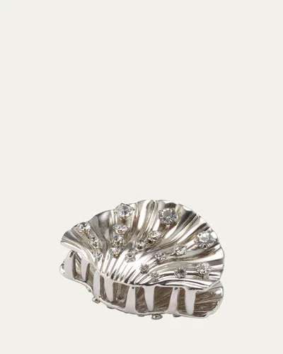 LELET NY CRYSTAL MINI SHELL CLAW CLIP