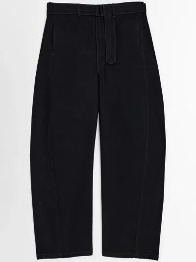 LEMAIRE BELTED TROUSERS