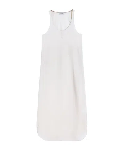 LEMAIRE LEMAIRE SLEEVELESS MIDI DRESS