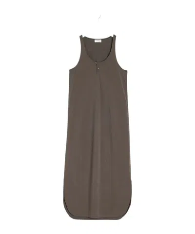 LEMAIRE LEMAIRE SLEEVELESS MIDI DRESS