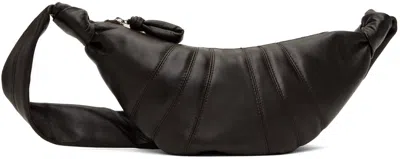 LEMAIRE BROWN SMALL CROISSANT BAG
