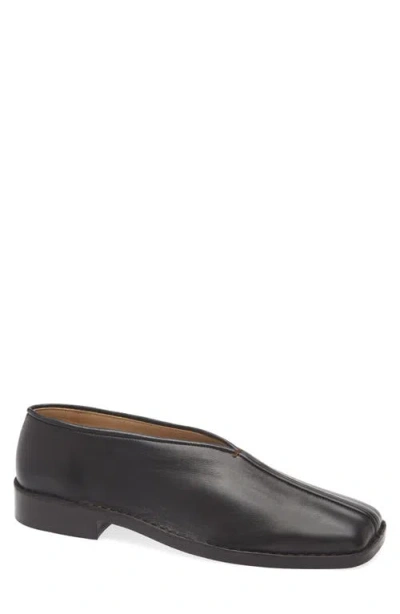 LEMAIRE LEMAIRE FLAT PIPED SLIPPERS SLIP-ON