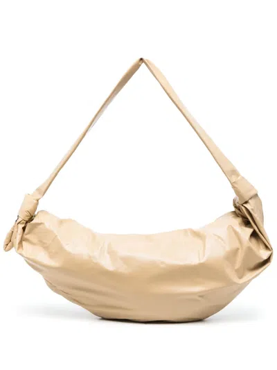 LEMAIRE LARGE SOFT CROISSANT LEATHER SHOULDER BAG