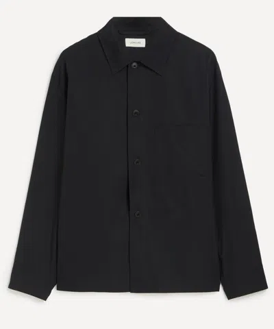 LEMAIRE LEMAIRE MENS BLACK PYJAMA SHIRT