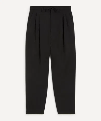 LEMAIRE LEMAIRE MENS DRAWSTRING PLEATED TROUSERS