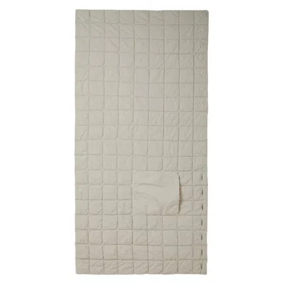 LEMAIRE LEMAIRE OVERCAST GREY WADDED BLANKET