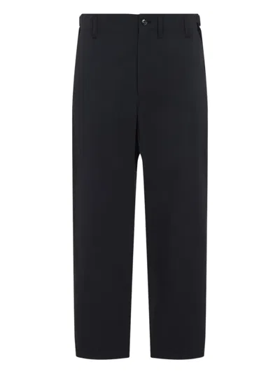 LEMAIRE PANTS WITH BUTTON CLOSURE