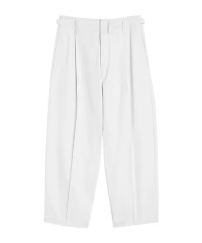 LEMAIRE PLEATED CARROT PANTS