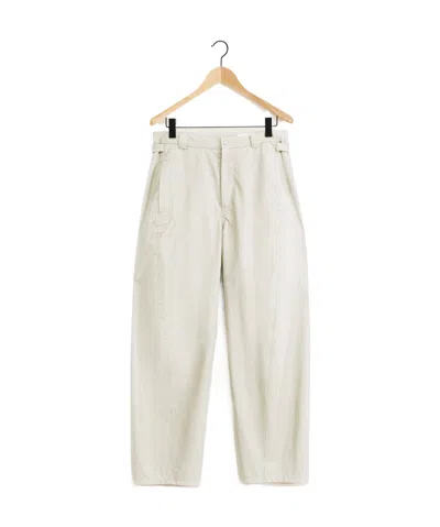 LEMAIRE LEMAIRE STRAIGHT-LEG PANELLED TROUSERS
