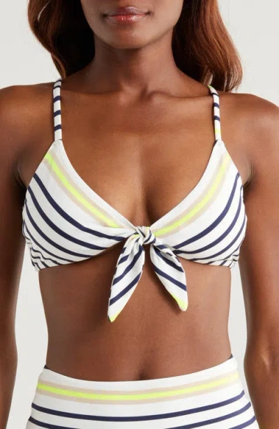 LEMLEM LEMLEM SARA TIE FRONT BIKINI TOP