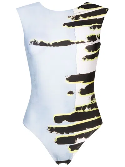 LENNY NIEMEYER MAIO ABSTRACT-PRINT ONE-PIECE