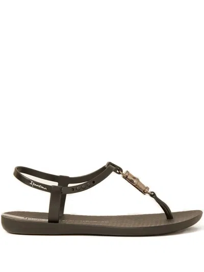 LENNY NIEMEYER ROUND TOE FLAT SANDALS