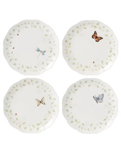 LENOX LENOX BUTTERFLY MEADOW VINES 4PC DINNER PLATE SET