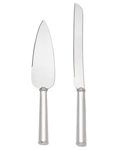 LENOX LENOX DEVOTION 2PC CAKE KNIFE & SERVER DESSERT SET