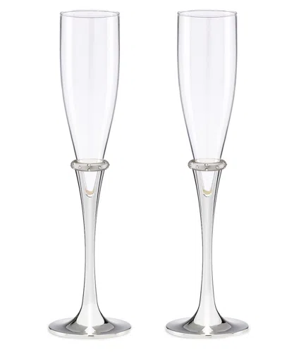LENOX LENOX DEVOTION 2PC TOASTING FLUTE SET