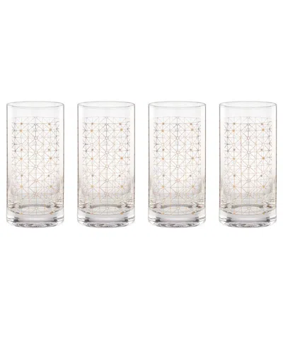 LENOX LENOX SET OF 4 TUSCANY CLASSICS HIGHBALLS