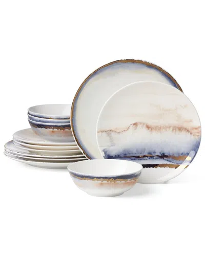 LENOX LENOX SUMMER RADIANCE 12PC DINNERWARE SET