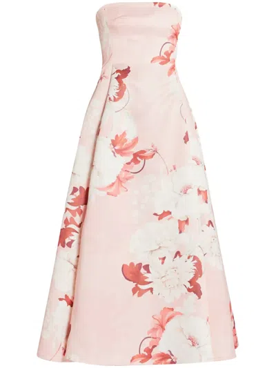 LEO LIN NORA BUSTIER MAXI DRESS