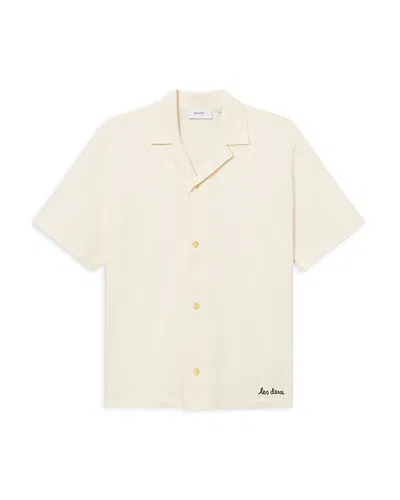 LES DEUX GEOFFROY SHORT SLEEVE KNIT SHIRT