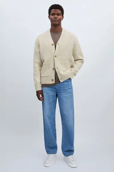 LES DEUX LES DEUX SAND LES DEUX WOOL-BLEND FLECKED CARDIGAN