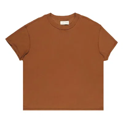 LES TIEN LES TIEN INSIDE OUT T-SHIRT 'SAHARA'