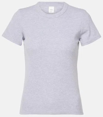 LESET KELLY CROPPED COTTON JERSEY T-SHIRT