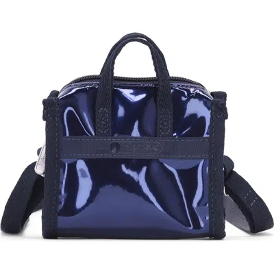 LESPORTSAC LESPORTSAC MIRROR MICRO TOP HANDLE BAG