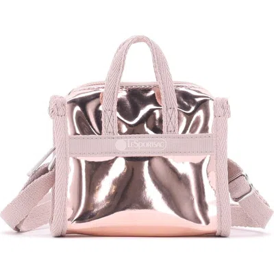 LESPORTSAC LESPORTSAC MIRROR MICRO TOP HANDLE BAG